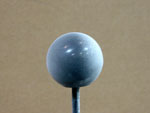 sphere coverage with electrostatics on